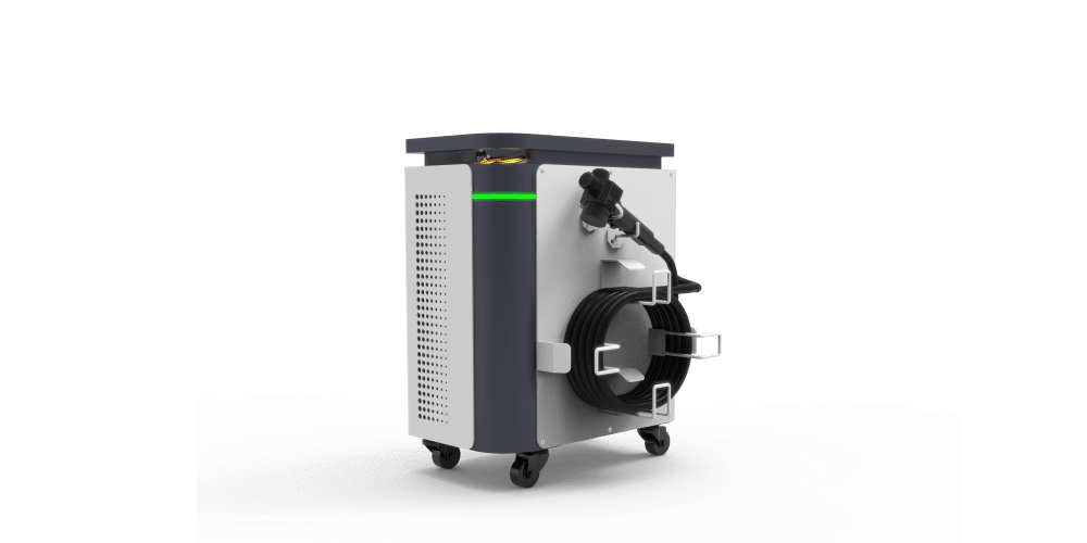 Farklı güç ayarlarında lazer ahşap temizleme makinesi