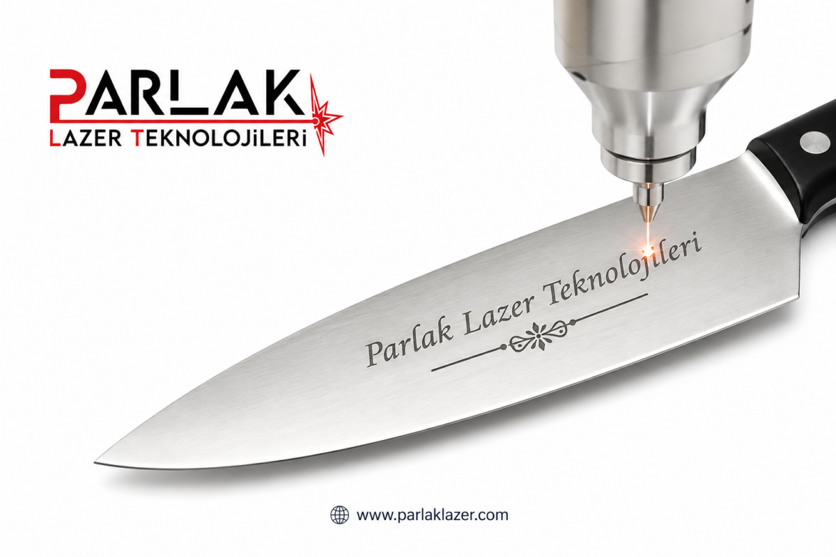 Bicak Uzerine Lazer Yazi Makinesi