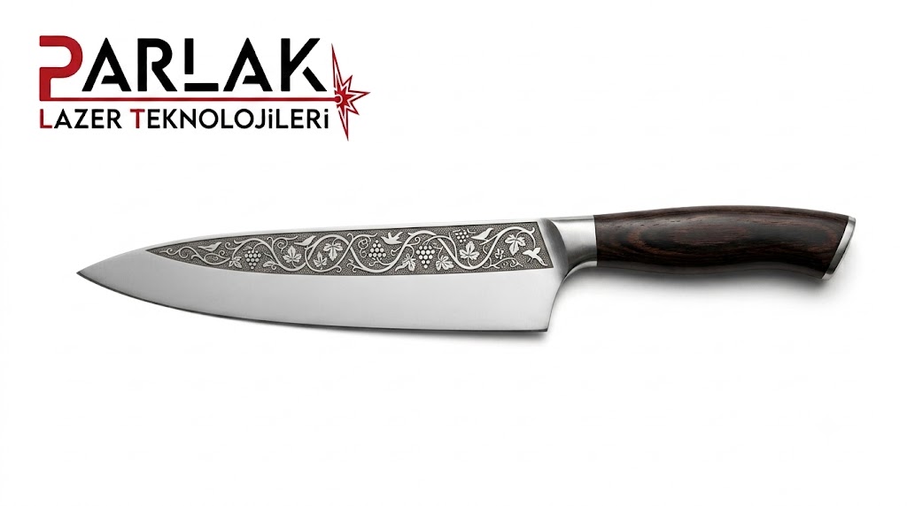 Lazer ile celik uzerine gravur isleme