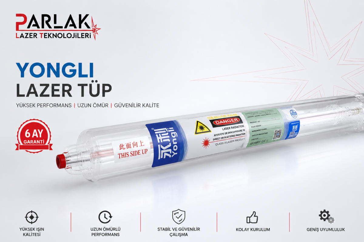 Yongli Lazer Tüp 1 Yongli CO2 lazer tüpü yüksek kaliteli lazer tüpü
